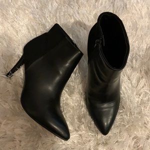 Black Heeled Booties